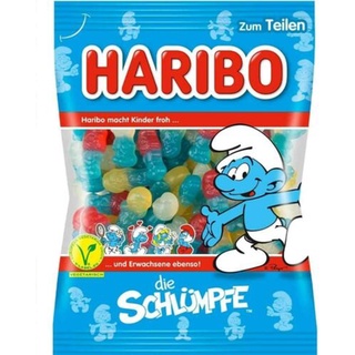 haribo  Die Schlumpfe Jelly 200g. ฮาริโบ้