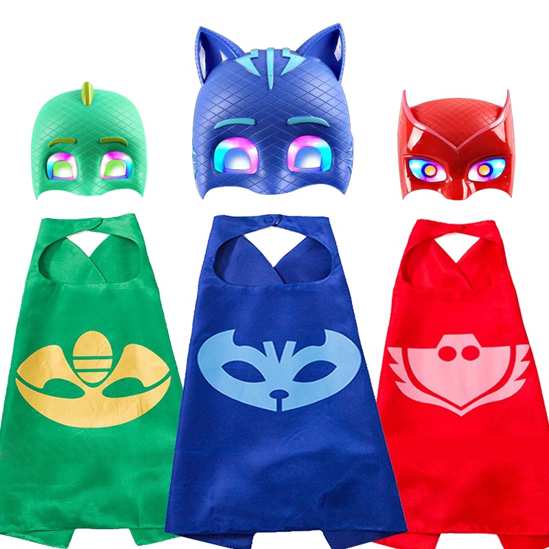< Available > หน้ากาก Pj Masks Led ของเล่นสําหรับเด็ก