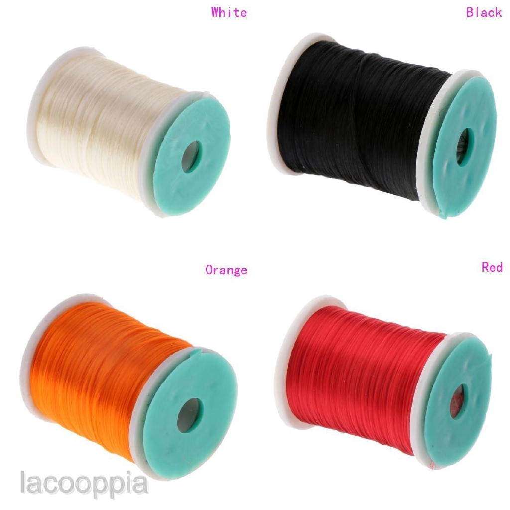 LACOOPPIA 210 Denier Fly Tying Floss Thread Fly Tying Materials for Nymphal Streamer Flies