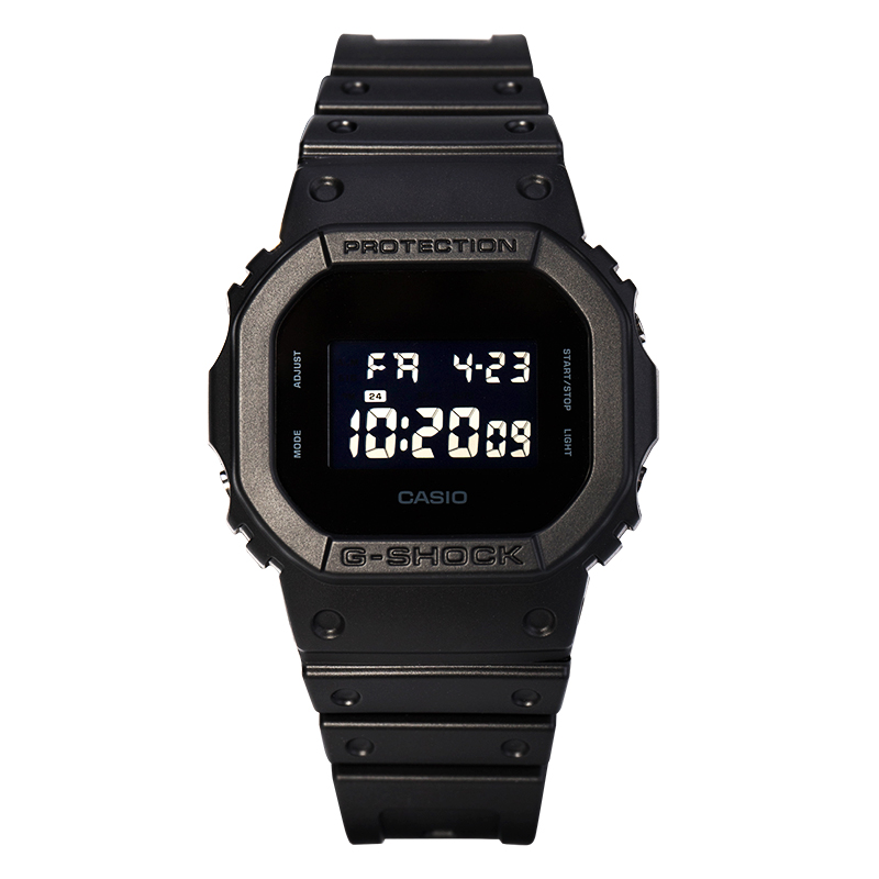 นาฬิกาข้อมือ casio g-shock Casioสี่เหลี่ยมเล็กๆG-SHOCKนาฬิกาอิเล็กทรอนิกส์5600bbโต๊ะเล็กdw5600bbคู่สีดำนาฬิกาสำหรับผู้ชา