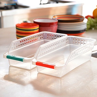 [NE] Storage Collecting Box Basket Kitchen Refrigerator Fruit Organiser Rack Utility Box