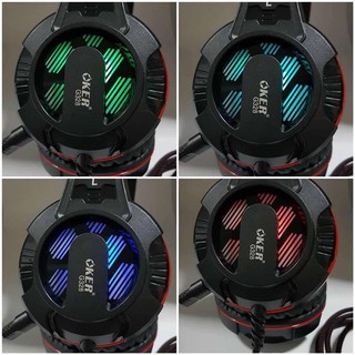 Oker Gaming Headset 7.1 USB  G328 (เปลี่ยนสีได้)