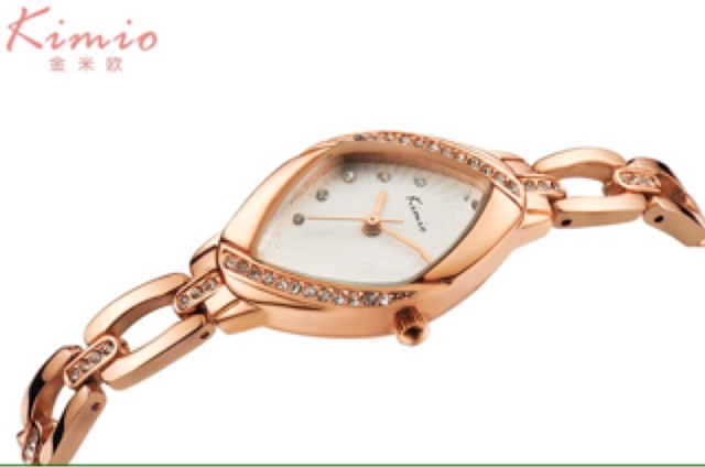 Kimio นาฬิกาข้อมือผู้หญิง สายสแตนเลส รุ่น KW560 มีสินค้าพร้อมส่ง