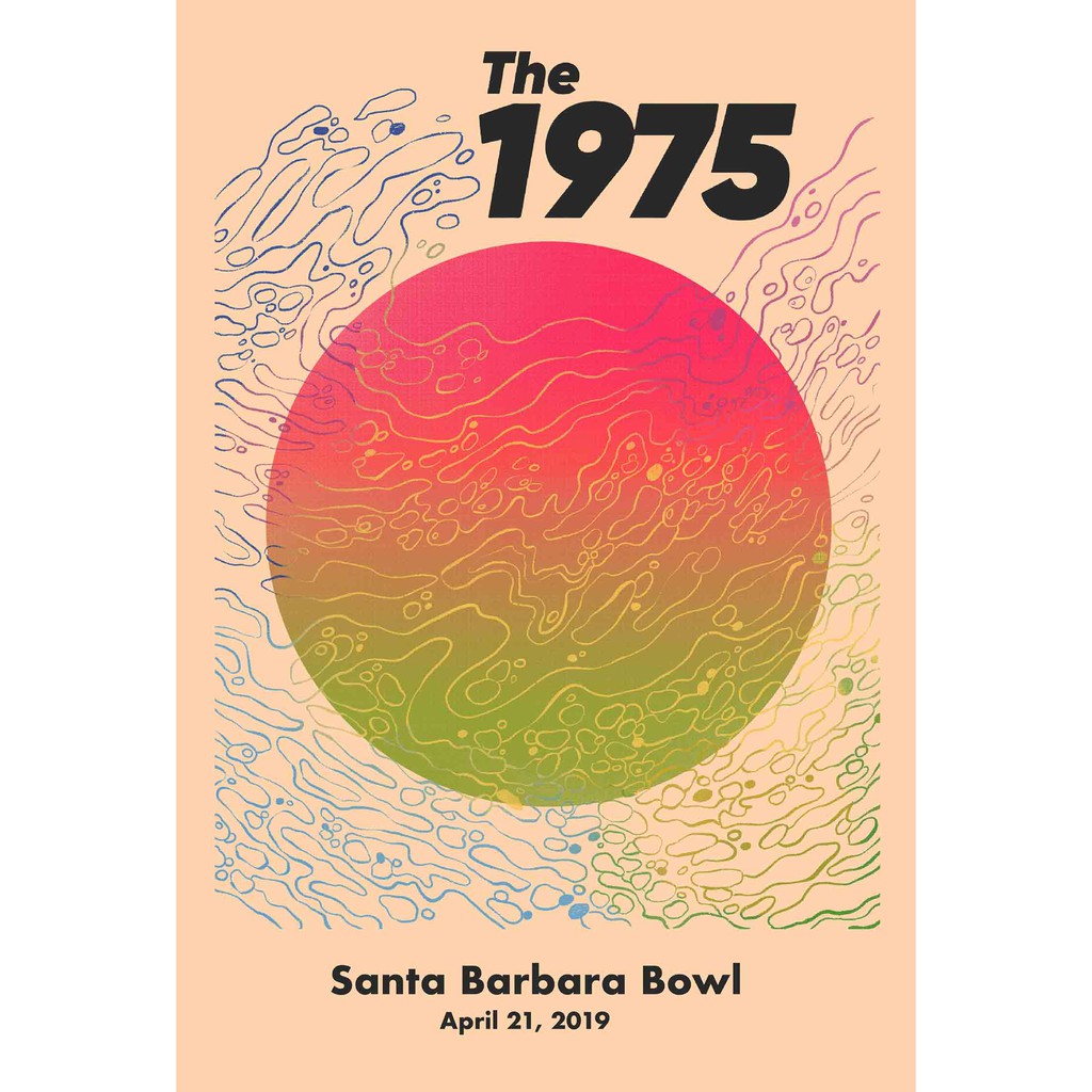 โปสเตอร์ The 1975 Matty Healy แมตทิว ฮิลลี่ โปสเตอร์ ตกแต่งผนัง วงร็อก Music Poster โปสเตอร์วินเทจ โ