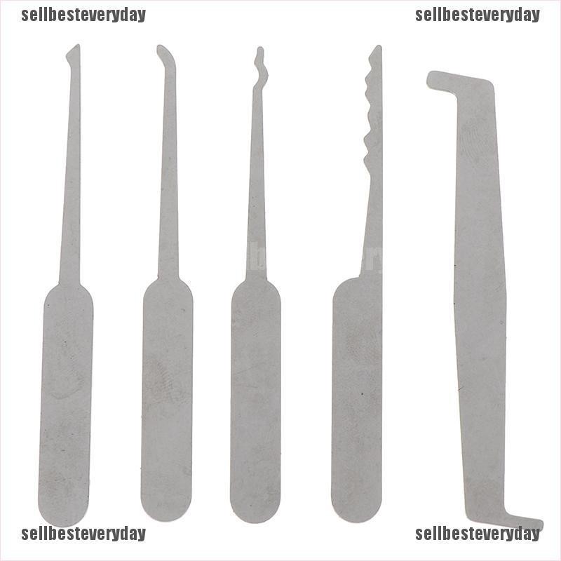 {sellbesteveryday}5pcs New Lock Set Clear Practice Opener Kit Locksmith ...