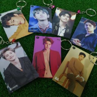 พวงกุญแจแบบแข็ง KPOP EXO แยกเมมขายซื้อ5ชิ้นฟรี1ชิ้น ราคา50บาทหรือ 1 ชิ้นราคา 10บาท