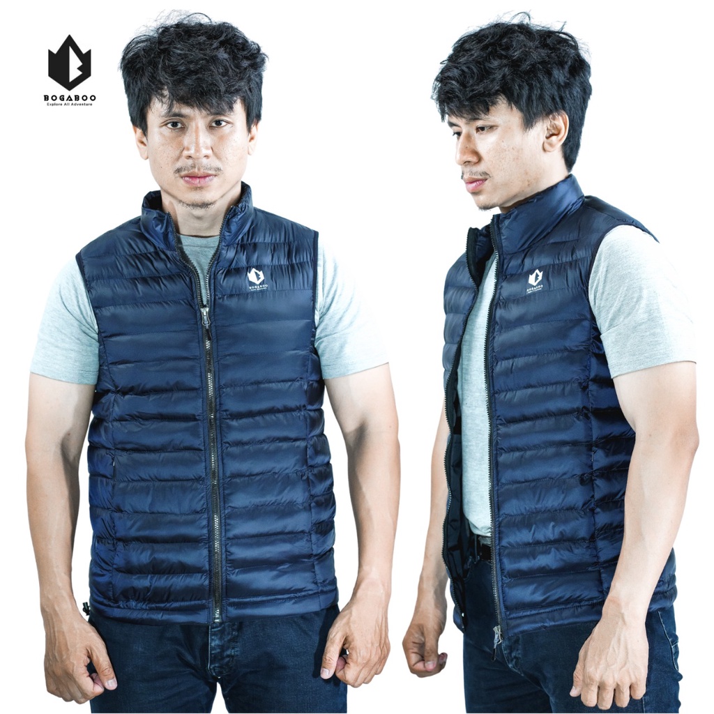 Bogaboo RYKEER ฤดูหนาวของผู้ชายและผู้หญิงหนา VEST - BOGABOO puffer ฤดูหนาว VEST - กระเป๋าเบา VEST - 