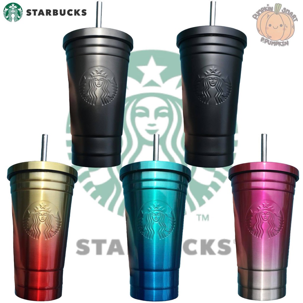 พร้อมส่ง แก้วสตาร์บัคส์starbucks 500ml รับประกันสแตนเลสเก็บความเย็น/ร้อน ขวดน้ํา สตาร์บัค กระบอกน้ำ ขวดน้ำ กระติกน้ำร้อน #4