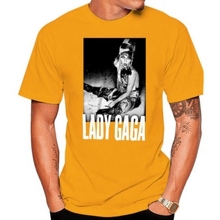 [COD]ใหม่ เสื้อยืดลําลอง แขนสั้น คอกลม พิมพ์ลาย Gaga On The Ground 2013 Tour ทรงหลวม สีดํา สําหรับสตรี ผู้ใหญ่S-5XL