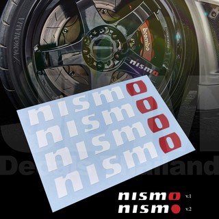 สติ๊กเกอร์ ติด ล้อ NISMO NISSAN LMGT3 LMGT4