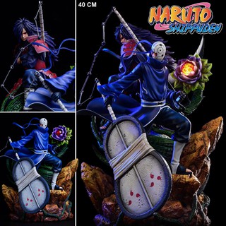 ฟิกเกอร์ Naruto Reincarnation นารูโตะ นินจาจอมคาถา โอ้โฮเฮะ Uchiha Madara อุจิวะ มาดาระ Obito Uchiha โอบิโตะ อุจิวะ