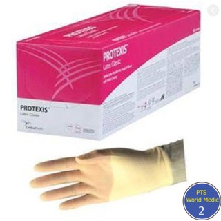 Protexis ถุงผ่าตัดศัลยกรรม ​ชนิด​ปลอดเชื้อ​ ไร้แป้ง (1 กล่อง - 50คู่)