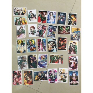 โลโม่การ์ดดาบพิฆาตอสูร ใหญ่(Lomo card kimetsu no Yaiba) ขนาด 12*8 cm.