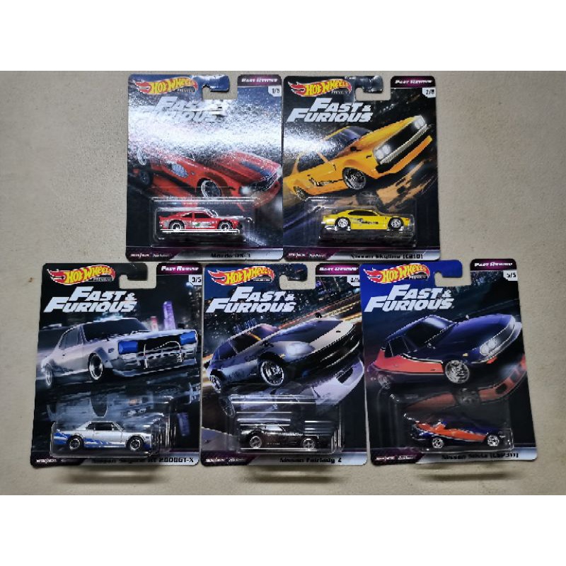 Hot Wheels ชุด Fast Rewind 1/64