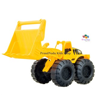 ProudNada Toys ของเล่นเด็กรถตักฝาครอบ DIG POWER TRACKS