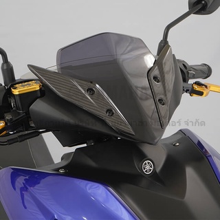 BBRSF61AM4KA ครอบบังไมล์หน้าคาร์บอน Yamaha All New Aerox 2021 แท้ศูนย์