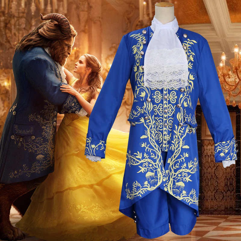 cp59 ชุดเจ้าชาย ชุดเจ้าชายอสูร จาก beauty and the beast ชุดเจ้าชายดิสนีย์