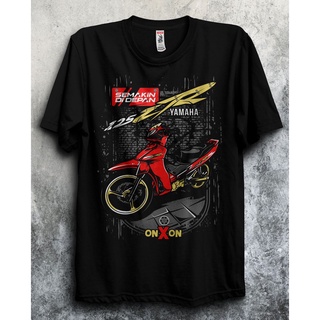 เสื้อยืด ลาย Yamaha 125Zr สไตล์สปอร์ต สําหรับผู้ชาย