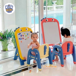 Kinkinkids sketchpad with chair  กระดานไวท์บอร์ด กระดานเด็ก รุ่นน้องอคิณ ของแท้