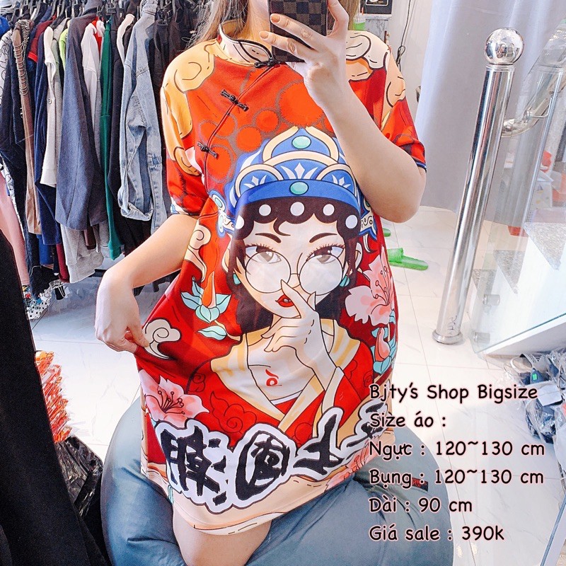 BIG SIZE Cheongsam Dress 50KG ถึง 90KG - REFORMED Cheongsam สําหรับเด็กผู้หญิง - BIG SIZE HOUSE HAT