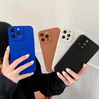 เคส ซิลิโคนนุ่มเคสป้องกันขอบสี่เหลี่ยมกล้องแองเจิลอายกันกระแทกสี Samsung Galaxy A04s A04E A04 A03 A03s A13 A23 A33 A53 A73 4G 5G 2022