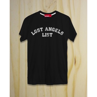 เสื้อยืด LA: Lost Angels List สีดำ แบรนด์ DONt