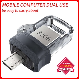 USB สต็อกในเครื่อง OTG 32GB/64GB/128GB Ultra Dual Flash Drive m3.0 สำหรับอุปกรณ์ Android และคอมพิวเตอร์