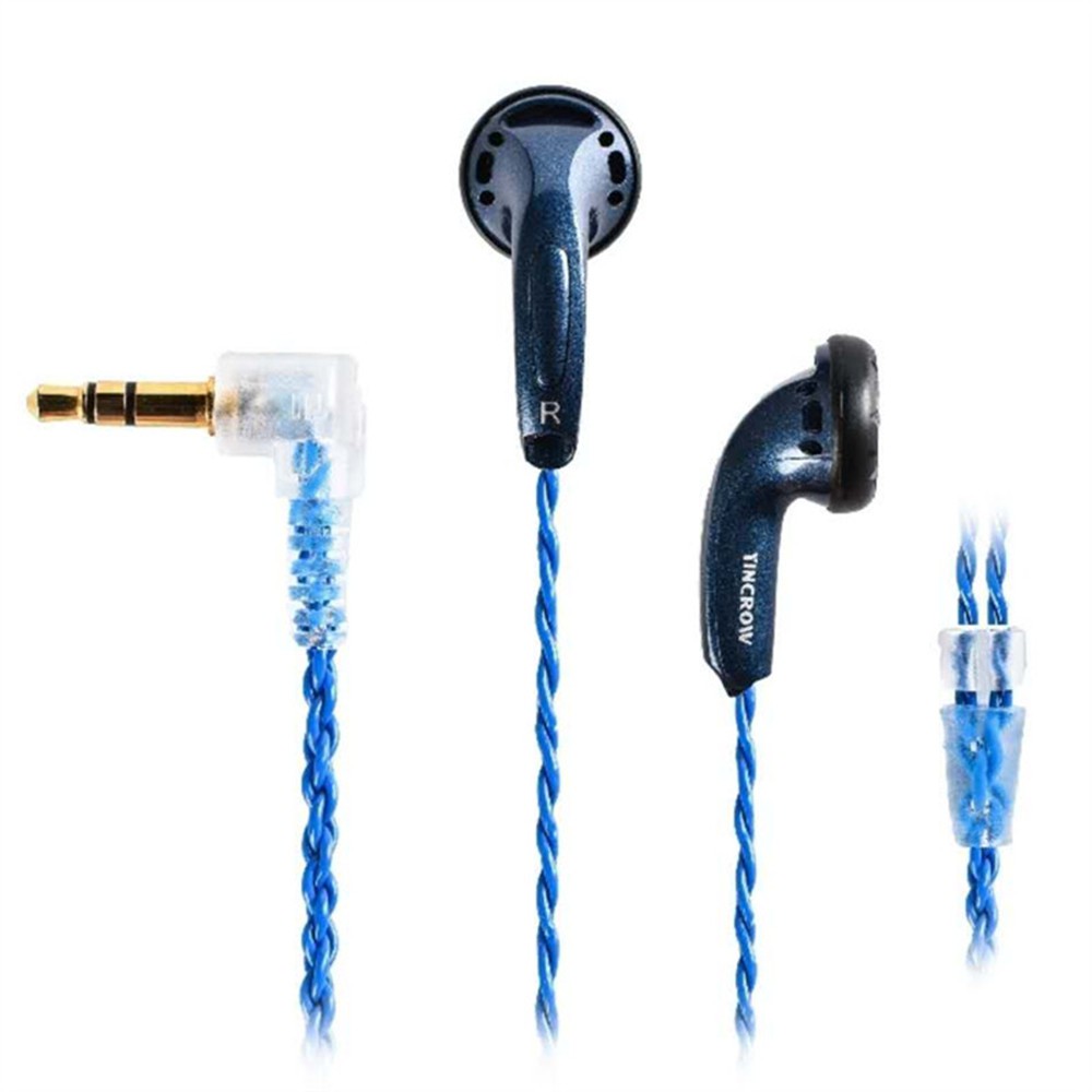Yincrow RW-9 In Ear หูฟังหัวแบน HiFi fever หูฟังคุณภาพเสียงปลั๊กอุดหู MX500 เอียร์บัด