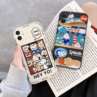 การ์ตูน น่ารัก สนูปปี้ ตระกูล เคส Samsung Galaxy s22 plus ultra s21 ultra s20 plus fe ultra s10 plus s10 lite note10 lite 5g case ซิลิกาเจล เปลือกนิ่ม เคส