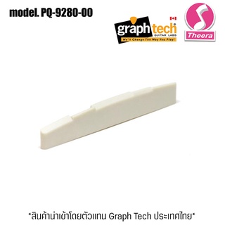 Saddle กีต้าร์ GRAPHTECH รุ่น PQ-9280-C0 หย่องล่างกีต้าร์ GRAPHTECH TUSQ SADDLE COMPENSATED 73.1X3.2MMตัวแทนจำหน่ายในไทย