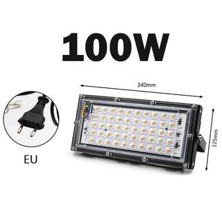 COMELY  ไฟปลูกต้นไม้ LED Grow Lights50W/100Wแสงพืชเต็มสเปกตรัมไฟLEDเต็มสเปกตรัมโคมไฟ