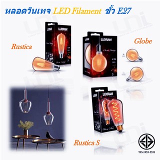 หลอดไฟวินเทจ LED Filament  ขั้ว E27