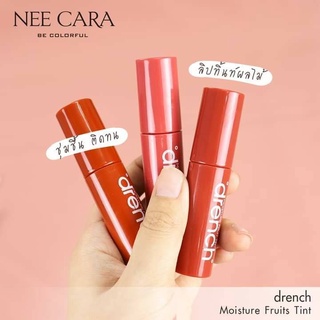 N132 NEE CARA DRENCH MOISTURE FRUIT TINT  นีคาร่า ลิปเนื้อทิ้นท์ ฉ่ำวาว ติดทน เพิ่มความชุ่มชื้นให้กับริมฝีปากของสาวๆ