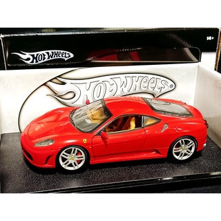 โมเดลรถFerrariF430 1/18 โมเดลรถF430 โมเดลรถFerrari430 โมเดลรถของขวัญ Hotwheels Ferrari F430 1:18 * มือสองสภาพดี *ราคา