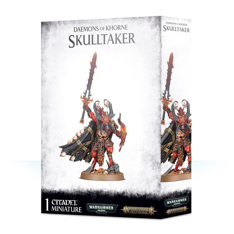 [GW พร้อมส่ง] WARHAMMER 40K/AOS : CHAOS DAEMONS/BLADES OF KHORNE : SKULLTAKER โมเดลเกมสนามจำลอง