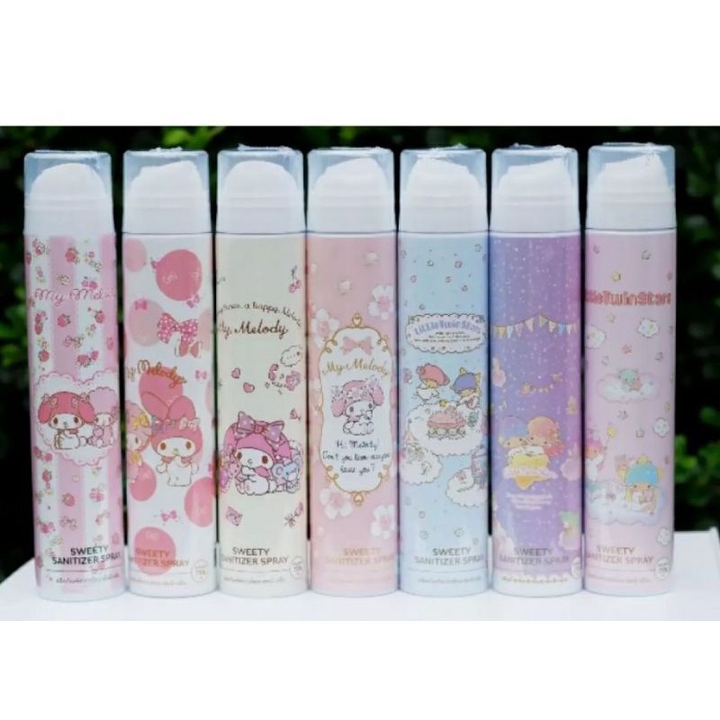 สเปร์แอลกอฮอล์ขวดสูง ใหม่ 100 ml.ซานริโอ้