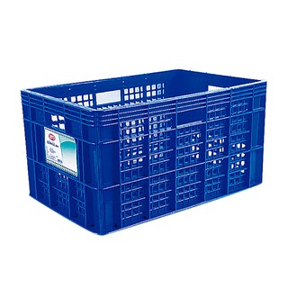 ลังผลไม้พลาสติก ขนาด 28 กก. Aero Plastic Fruit Container Size 28 kg.