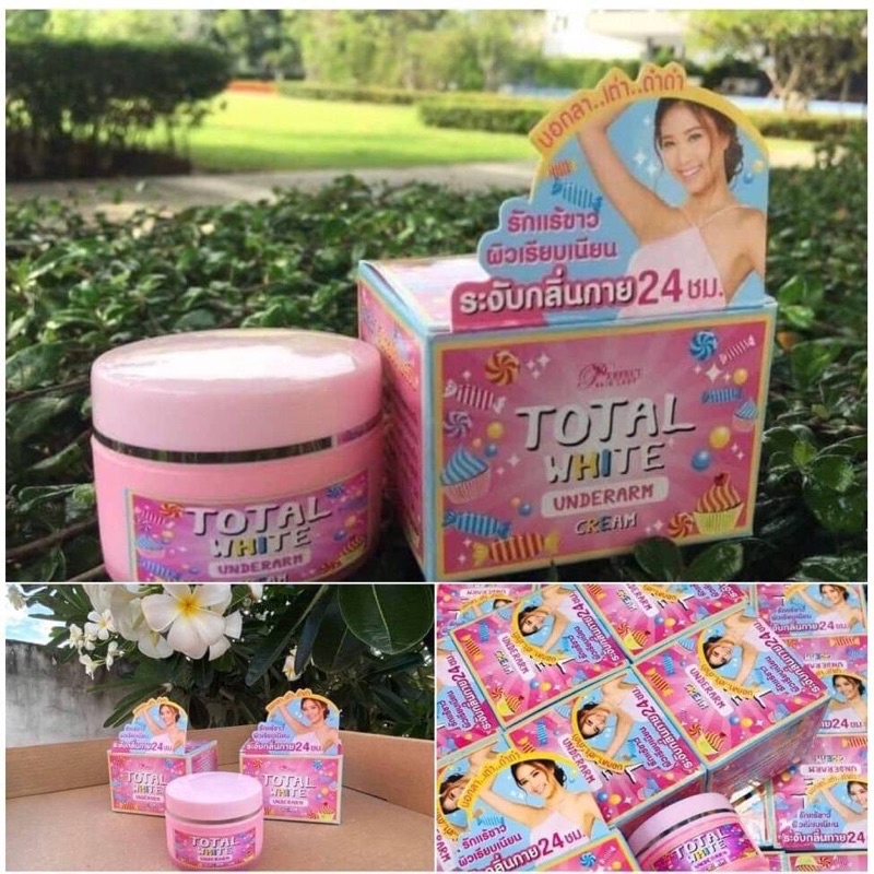 ครีมรักแร้ Total White Underarm Cream 30ml.