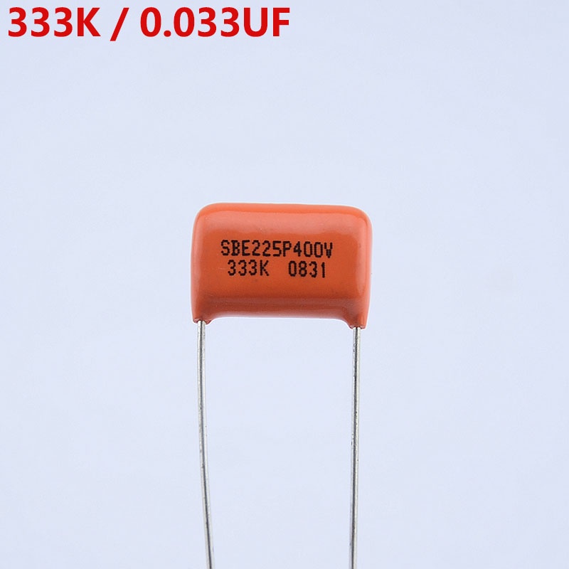 PF- SBE Orange Tone Capacitor SBE225P 333K 0.033UF 400V For Electric Guitar Bass Cap