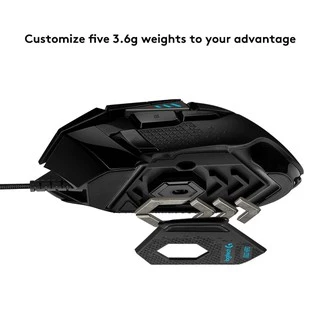 🔥ขายดีส่งไว🔥⚡️เมาส์เกมมิ่ง⚡️ LOGITECH G502 HERO RGB Gaming Mouse 16K Sensor เม้าส์สำหรับนักเล่นเกม