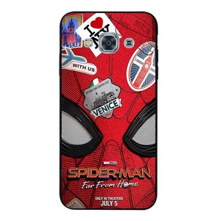 เคสโทรศัพท์ซิลิโคนแบบนุ่ม samsung galaxy j 2 j 3 j 4 j 6 j 5 j 7 prime pro plus duo 2017 july spiderman สีดํา