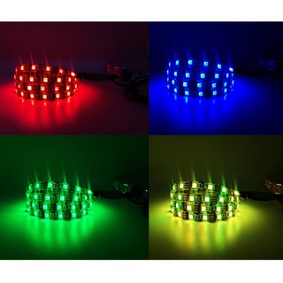 2 เมตรไฟ LED แถบ USB RGB Backlight ทีวีกับรีโมทคอนโทรลสำหรับจอภาพเดสก์ท็อปทีวี