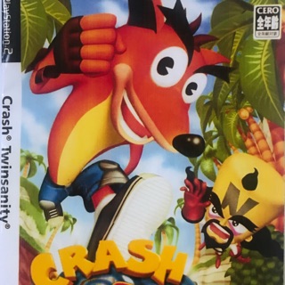 แผ่นเกมส์ PS2 Crash Twinsanity