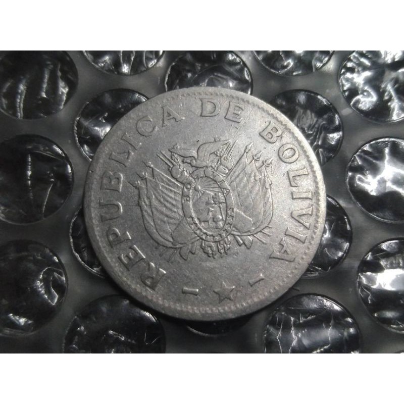 เหรียญ​ต่างประเทศ​ (987) โบลิเวีย​ 1987