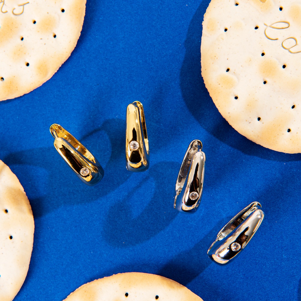 YVIS Chubby Single Gem Hoop