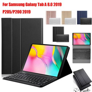 [แป้นพิมพ์ไทย] เคสคีย์บอร์ด เคส สำหรับ Samsung Galaxy Tab A 8 2019 T295 / Tab A 8 Plus 2019 P205 ( keyboard )