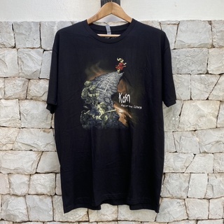 เสื้อวง KORN FOLLOW THE LEADER รับประกันแท้ 100% นำเข้าจาก USAS-5XL