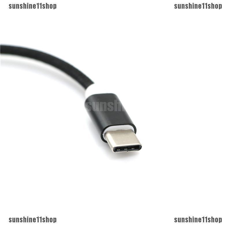 SSH USB Type-C To 3.5mm Jack AUX Headphone Audio Adapter Cable ...