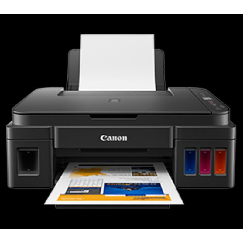 Printer Canon G2010 #พร้อมหมึกแท้ หัวพิมแท้ รับประกัน 2ปี จากศูนย์#ออกใบกำกับภาษีได้