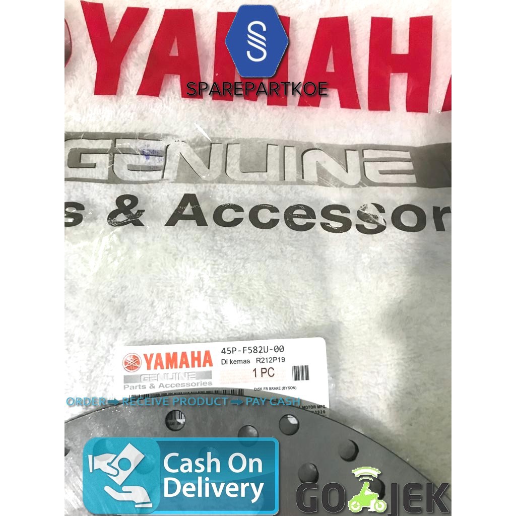 จานดิสหน้า Yamaha Byson Sunstar 45P